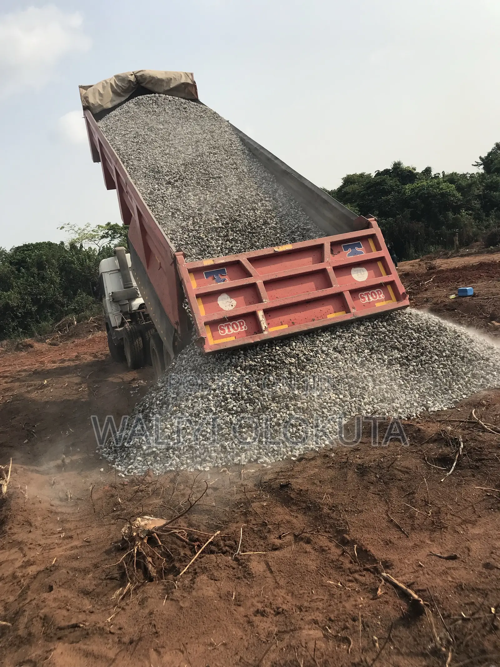 Full 30tons of Granite