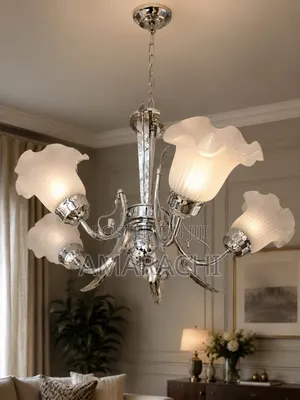 Vintage Chandelier (White)