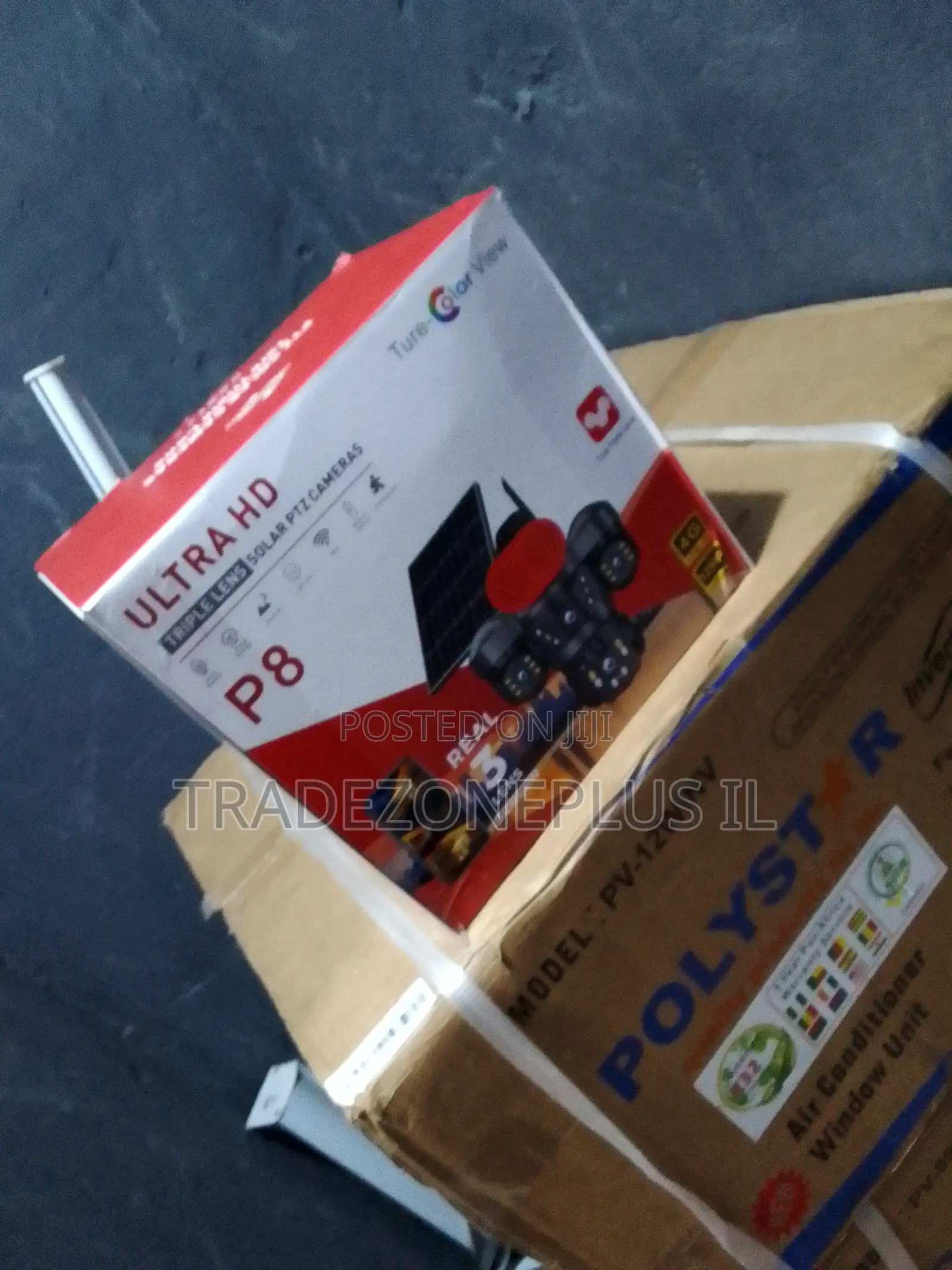 Ultra HD Solar Security Camera With PTZ Function