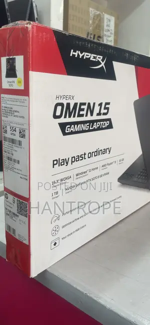 New Laptop HP Omen 15 16GB AMD Ryzen 9 SSD 1T