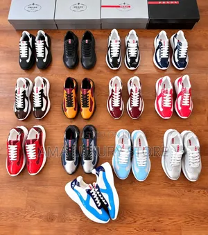 Prada Premium Luxury Men Sneakers – Comfortable, Durable Stylish