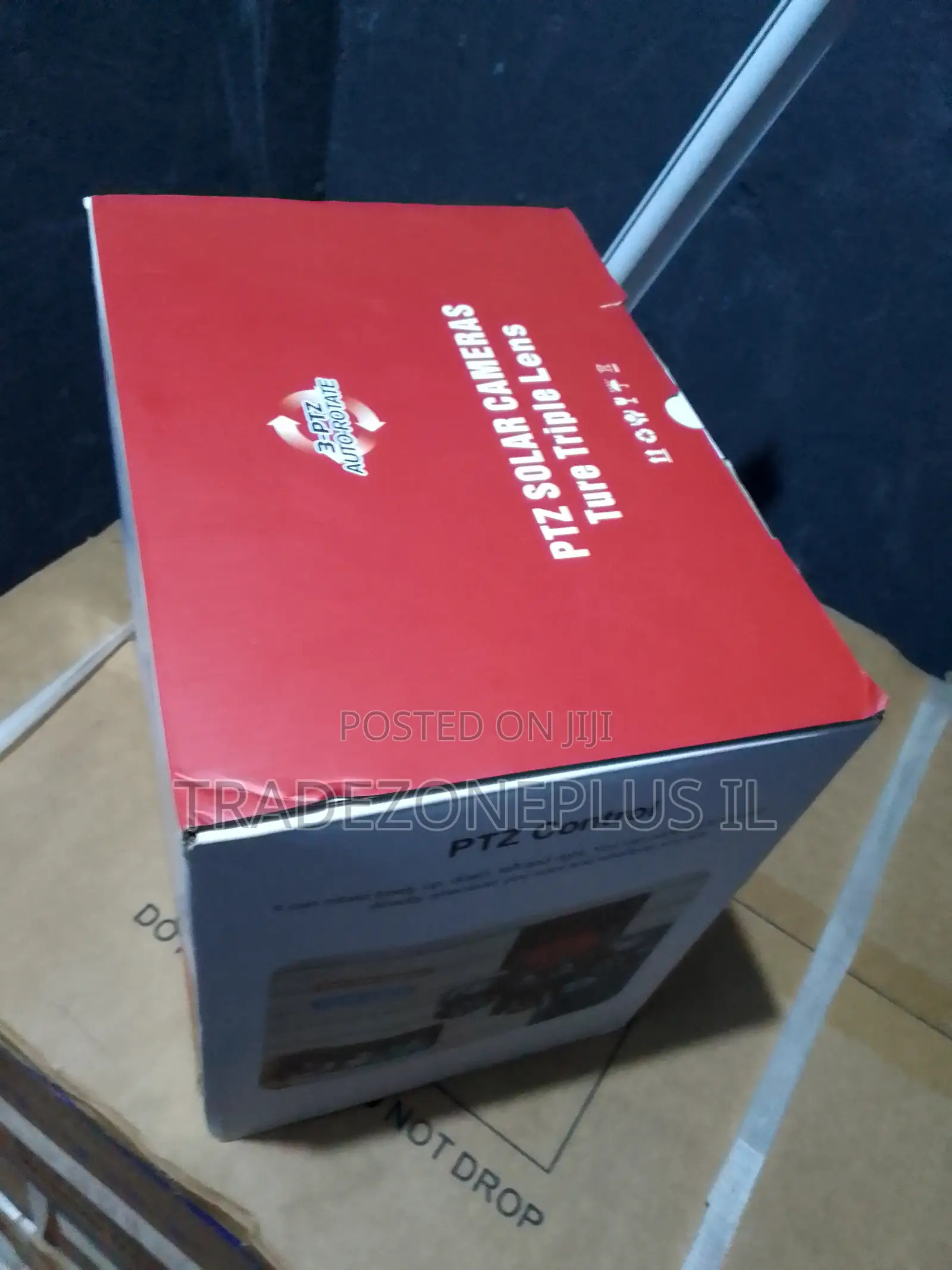 Triple Lens Solar Surveillance PTZ Camera