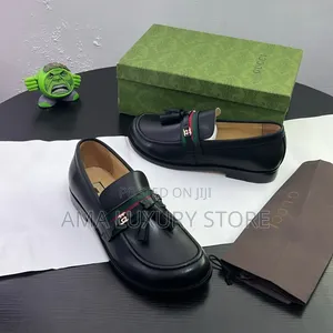 GUCCI Premium Luxury Men Corporate Shoes –Elegant, Durable/Comfortable