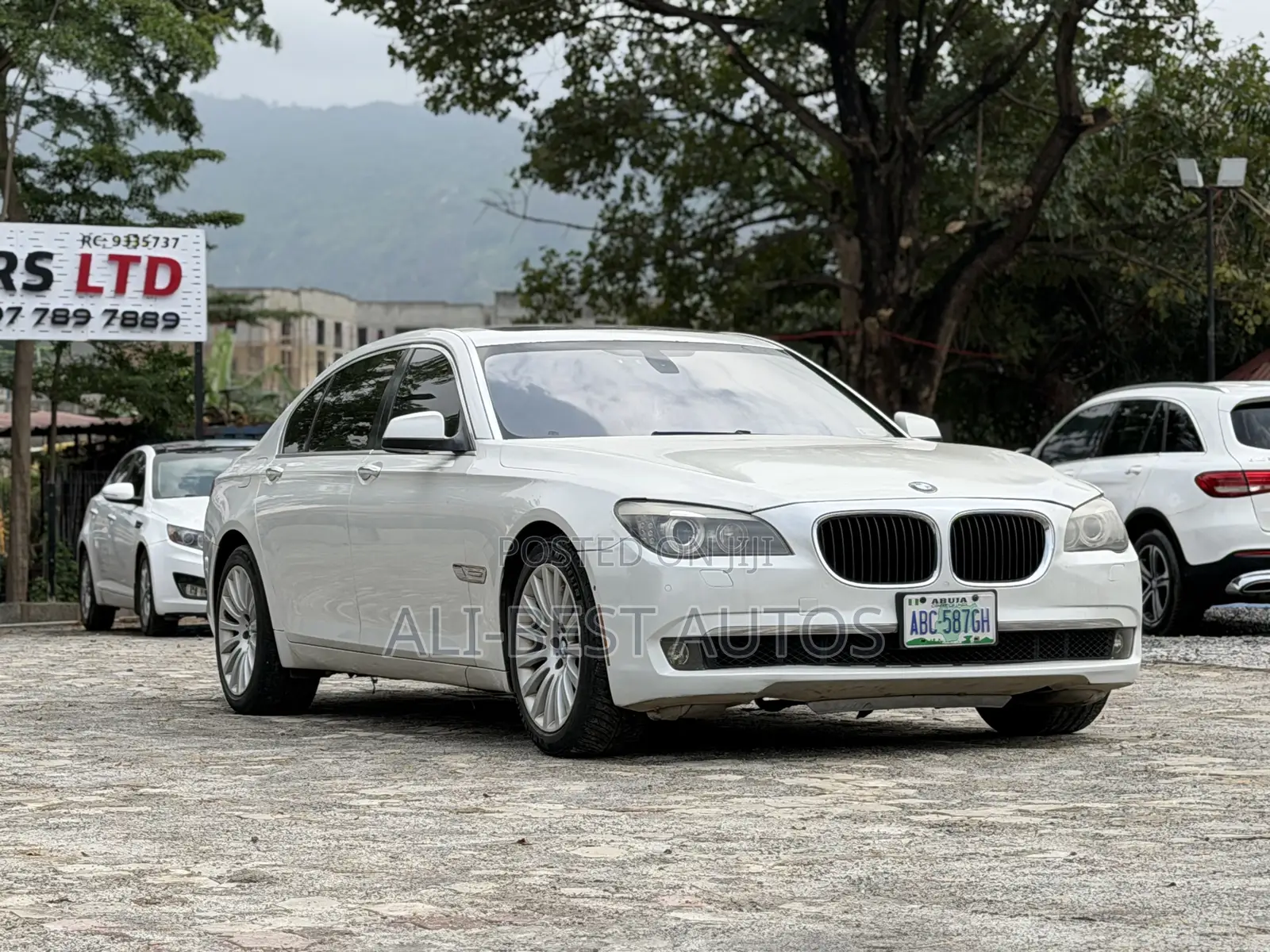 BMW 7 Series 730Li 2009 White