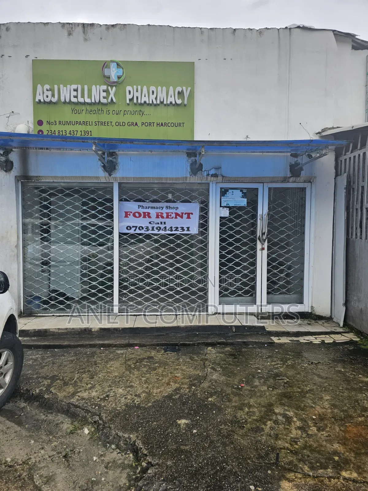 Pharmacy Shop for Rent