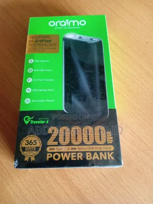 Original Oraimo 20000mAh Power Bank Fast - Charge