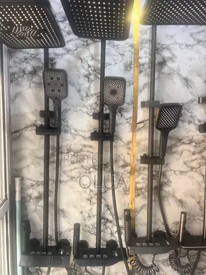 Luxury Black Piano Shower