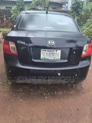 Kia Rio 2011 Black