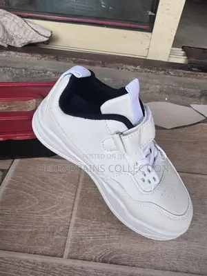 School White Canvas Hi Way Lace and Strap