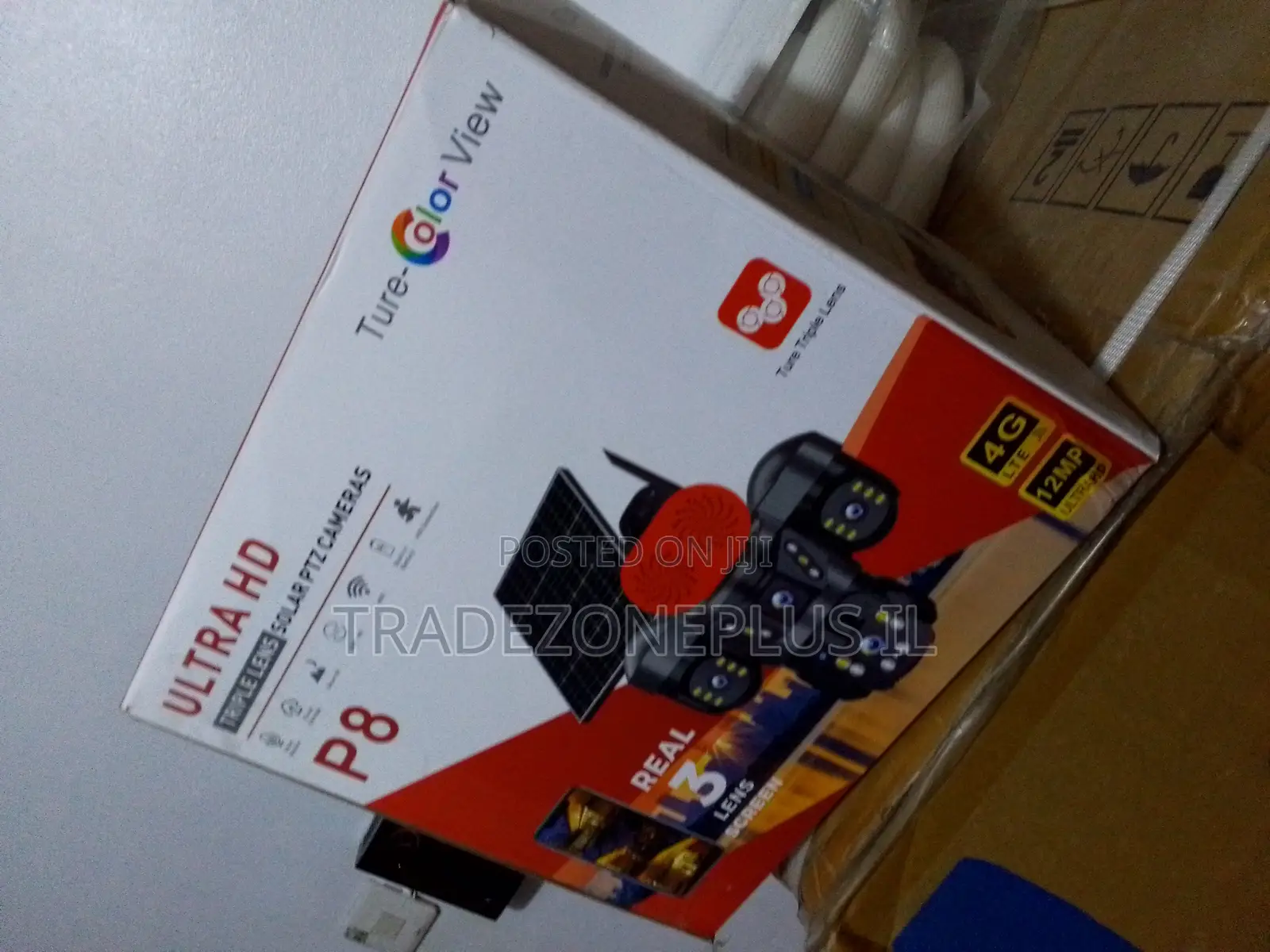 Ultra HD PTZ Solar Camera for Outdoor Security