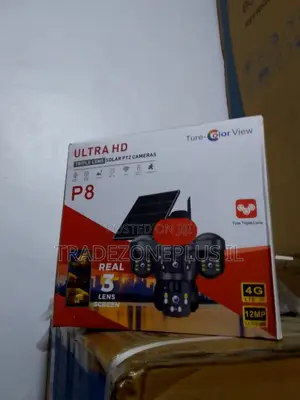 Ultra HD PTZ Solar Camera for Outdoor Security