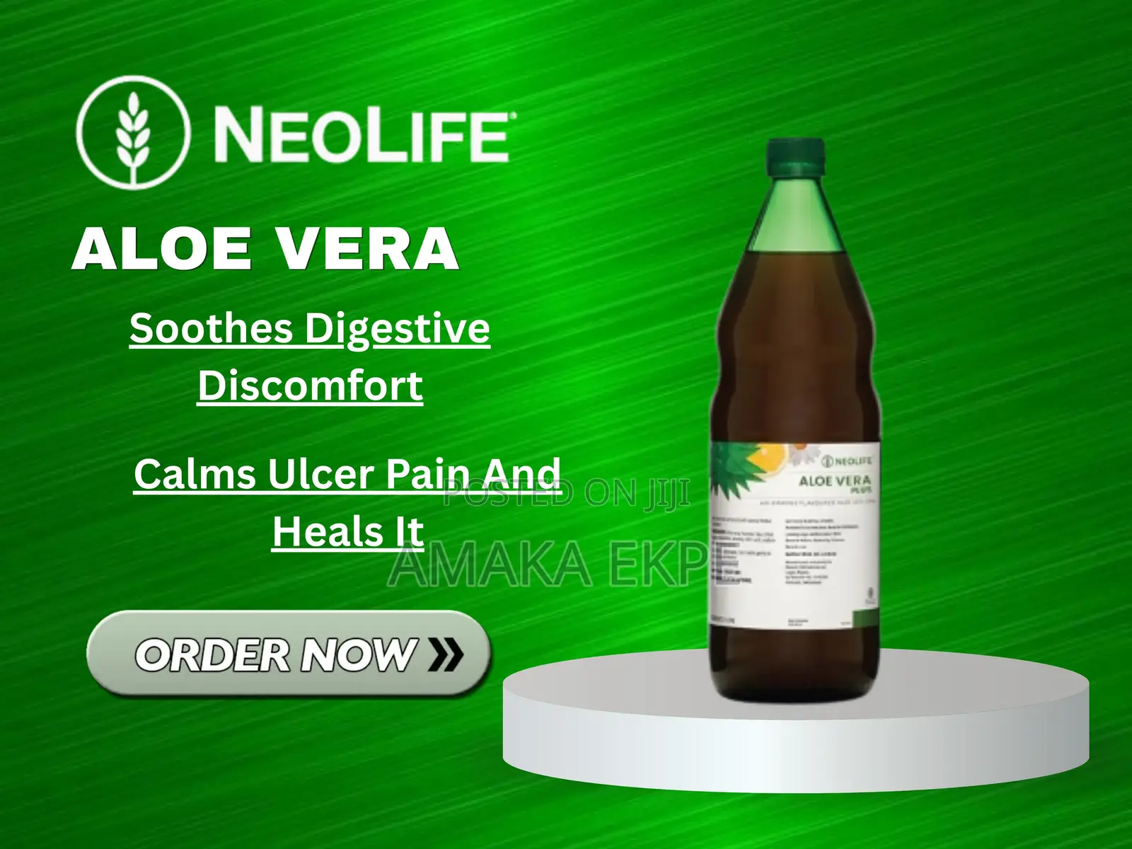 Aloe Vera Plus Orange - 1 Litre (Single)