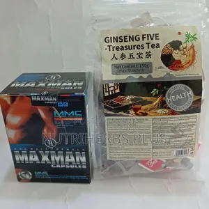Ginseng Five Treasure Tea and Max-Man(improves Sexual Performance)