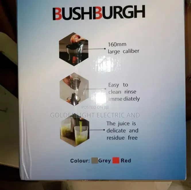 Bushburgh 300W Masticating Cold Press Slow Juicer.