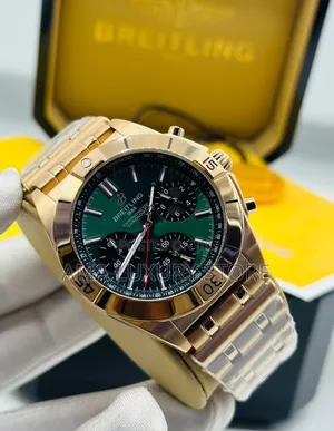 BREITLING PREMIUM LUXURY Men Wristwatch–Stylish, Durable/Classy Design