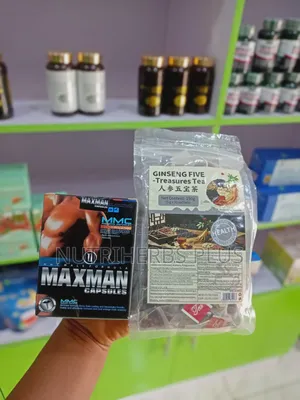 Ginseng Five Treasure Tea and Max+man(improves Men Libido)