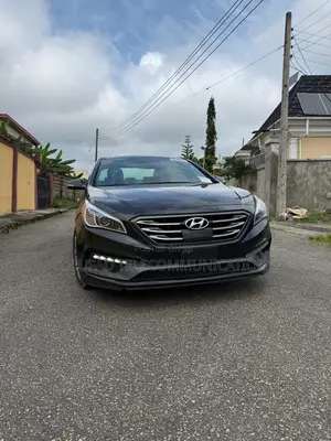 Hyundai Sonata Limited 2.0T Seban (2.0L 4cyl 6A) 2017 Black