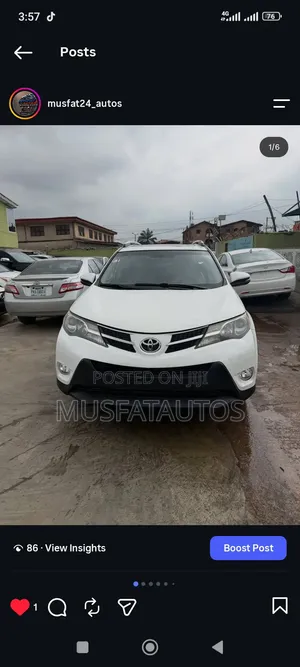Toyota RAV4 2014 White