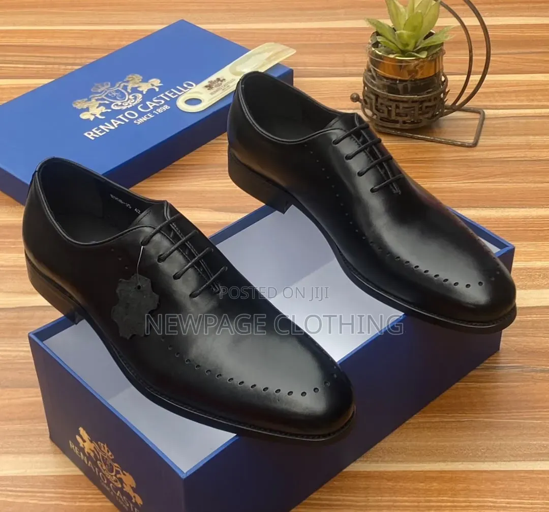 Sharp Turkish Italian Leather Shoes – Men’s Medium Sole