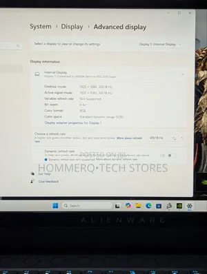 Laptop Alienware M15 r3 16GB Intel Core i7 SSD 512GB
