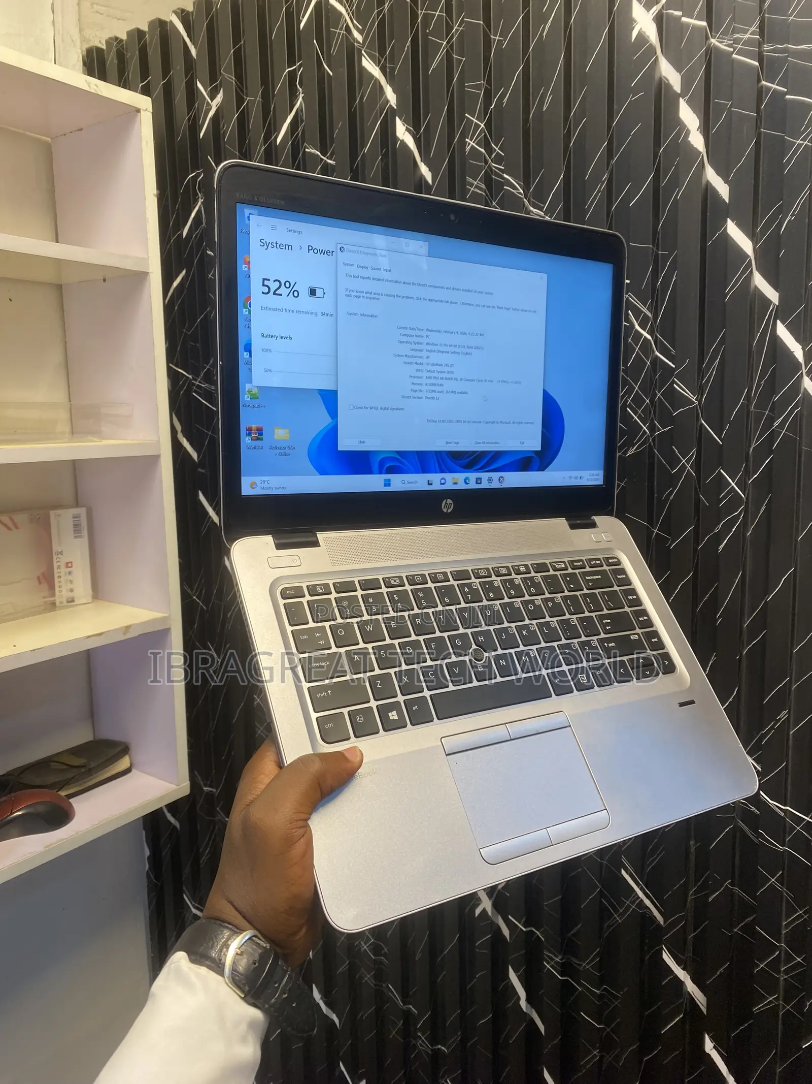 Laptop HP EliteBook 745 8GB AMD A8 HDD 500GB