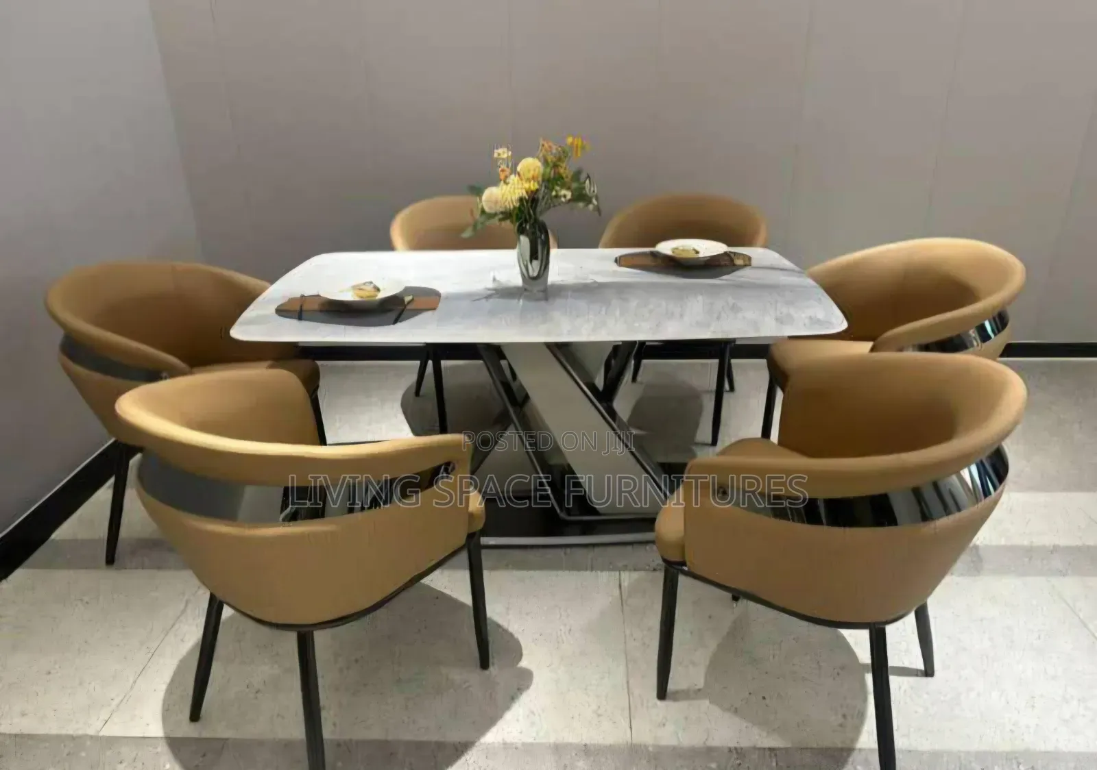 Classic Modern Dining Set by 6Seaters