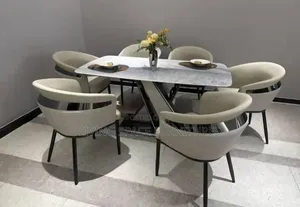 Classic Modern Dining Set by 6Seaters