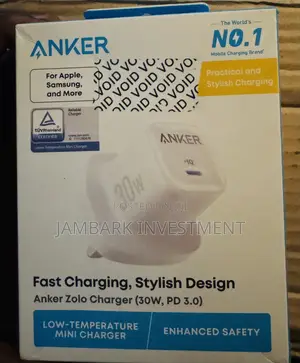 Anker Zolo 30w - Fast Charger