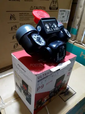 Triple Lens Ultra HD Solar Surveillance System