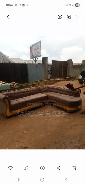 New L Shape and King Size Chair Set