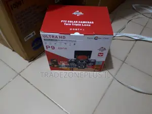 Triple Lens Ultra HD Solar Surveillance System