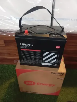 Itel Energy 1.28kWh 12.8V 100Ah LiFePO4 Lithium Battery