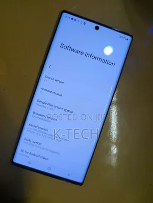 Samsung Galaxy Note 10 Plus 5G 256 GB Silver