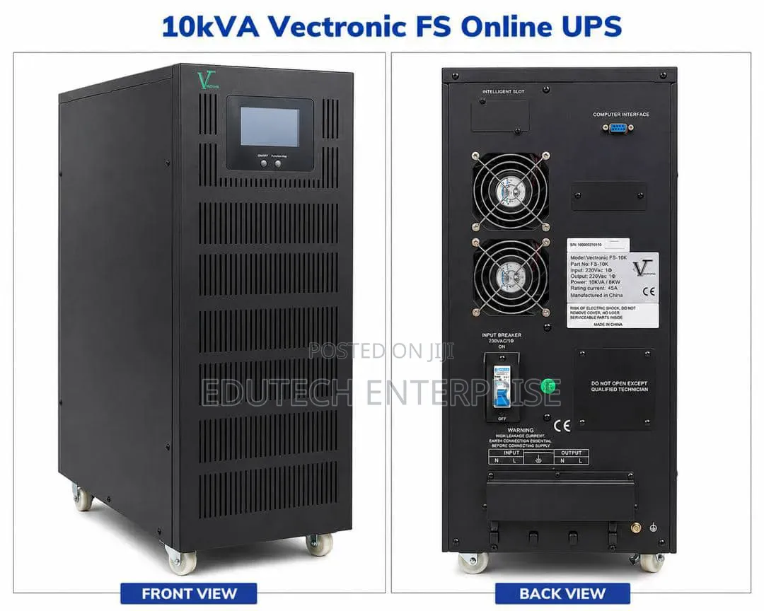 Vectronic 10kva 1phase Online Ups