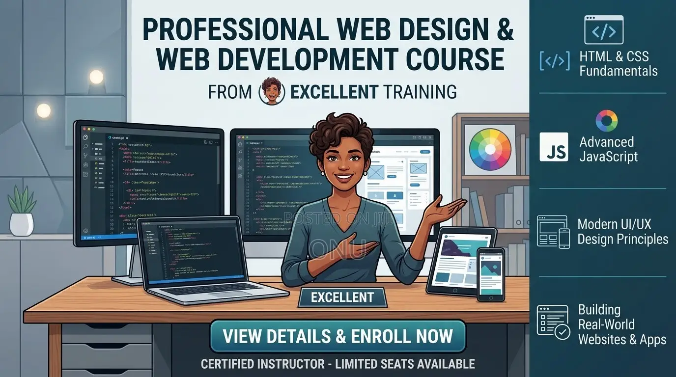 Full and Detailed Course on Website Design