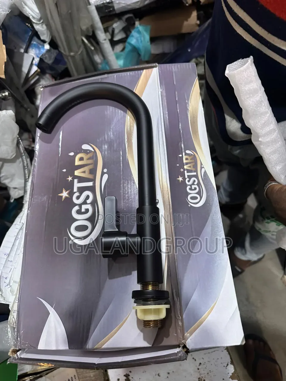 Black Single Kitchen Faucet