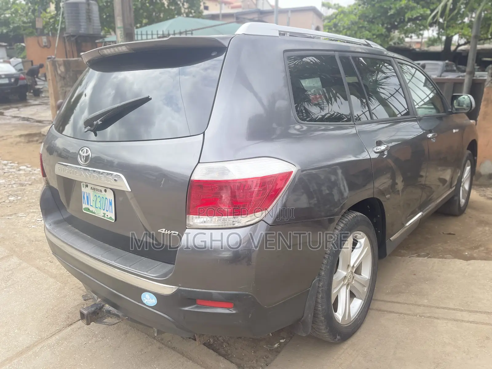 Toyota Highlander Limited 2010 Gray