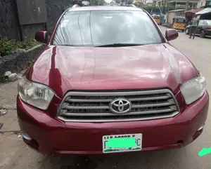 Toyota Highlander Limited 2010 Red
