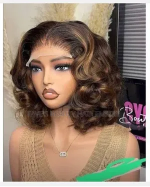 Mix Color Bouncy Curly Wig