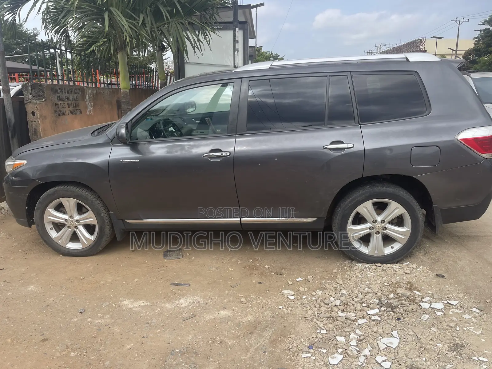 Toyota Highlander Limited 2010 Gray