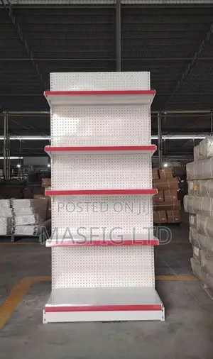 Single Supermarket Shelves