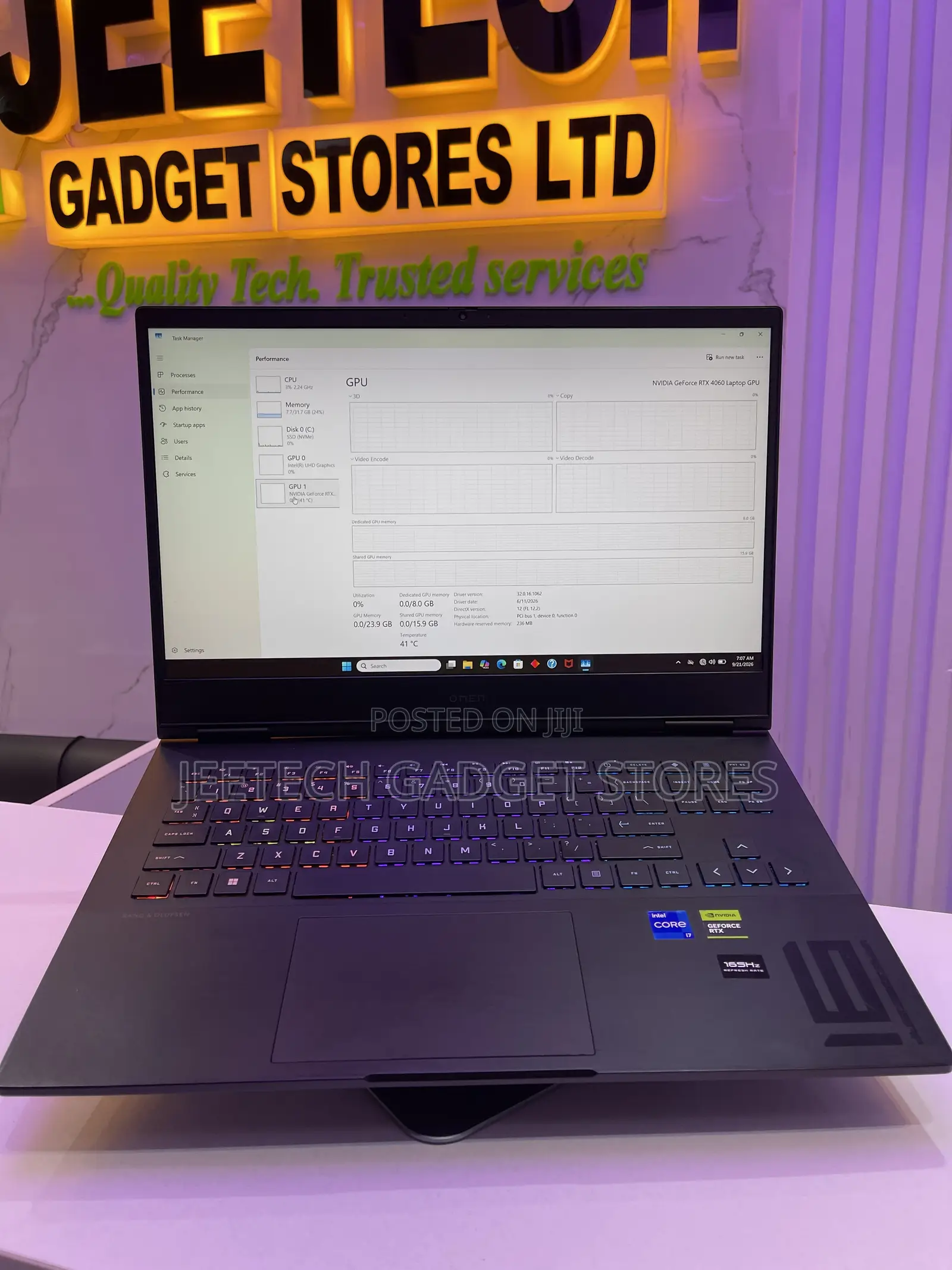 Laptop HP Omen 16 32GB Intel Core i7 SSD 1T