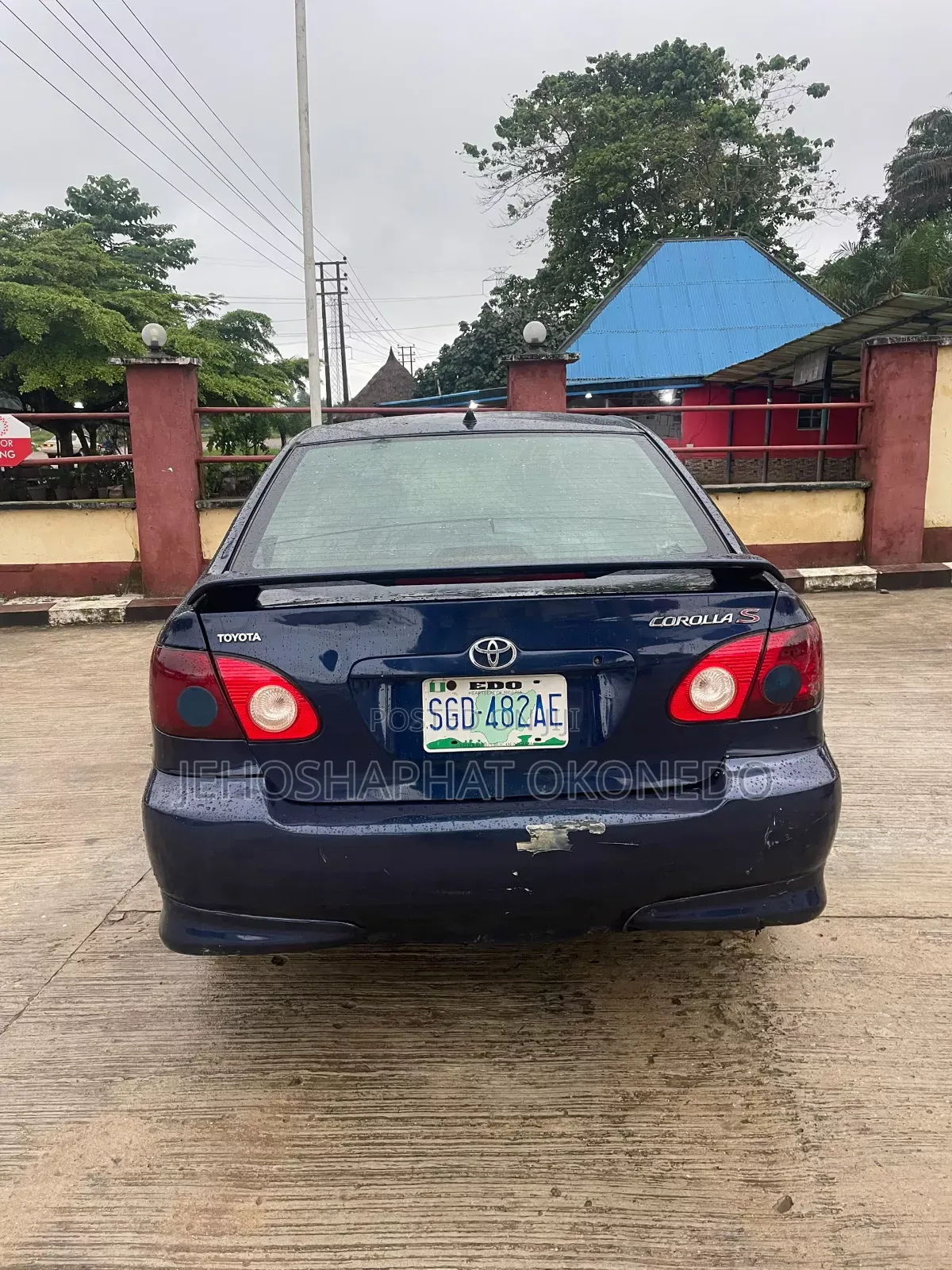 Toyota Corolla Sedan Automatic 2005 Blue