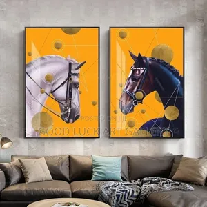 Head Portrait of a Horse Art