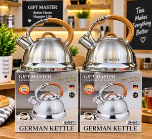 GIFT MASTER 5L German Stainless Steel Whistling Kettle–GM667