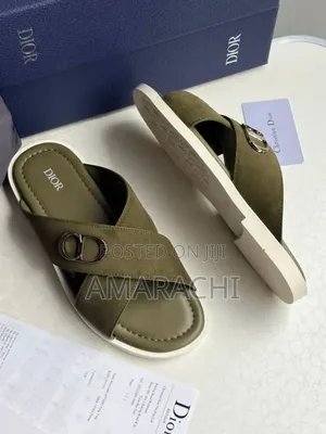 Quality Italian Christian Dior Slippers