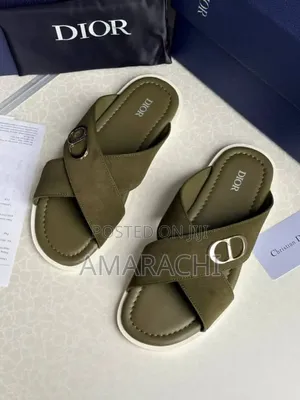 Quality Italian Christian Dior Slippers