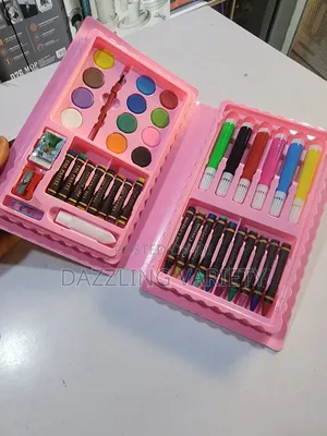 42 PCS Art Set for Children Watercolour and Crayons