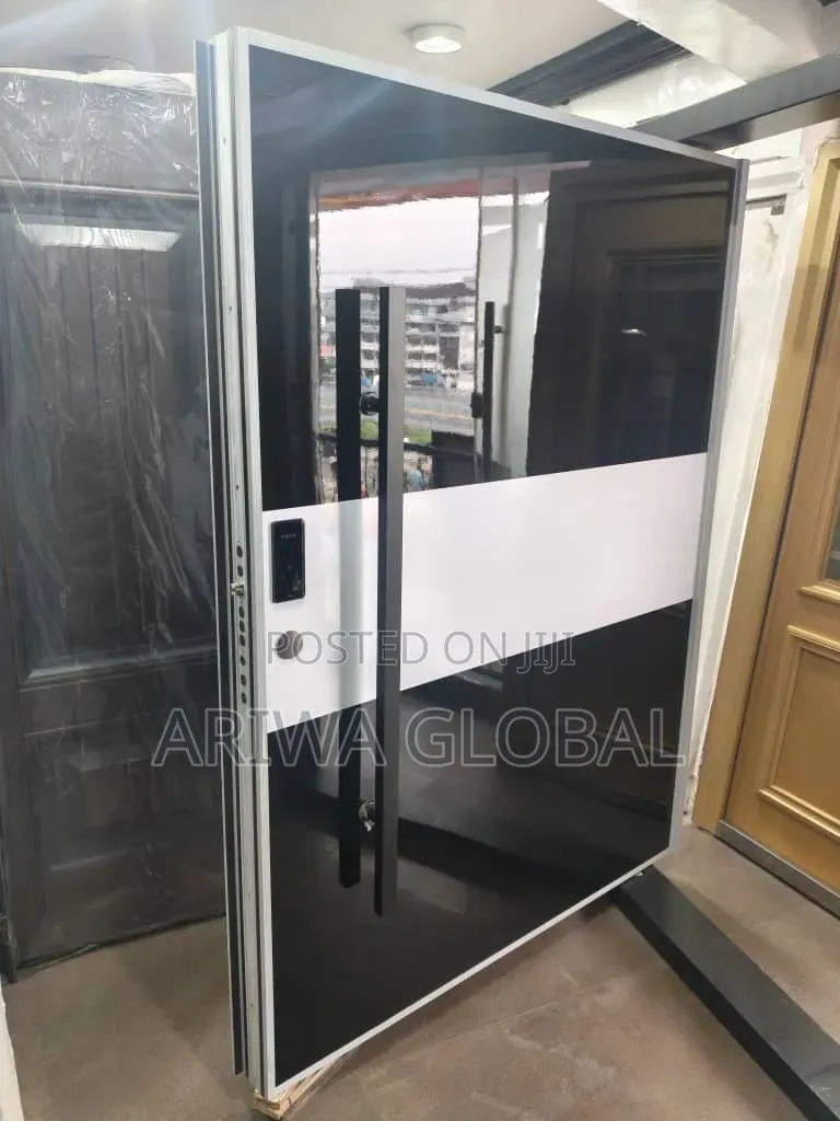 1.5 by 2.1 Security Turkey Smart Pivot Door