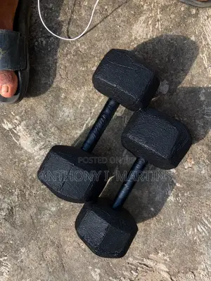 Concrete Dumbbells